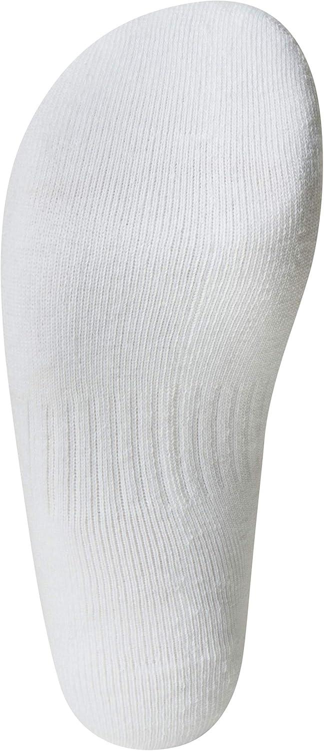 imageReebok Mens Low Cut Socks  12 Pack Performance Cushion Comfort No Show Socks  Breathable Athletic Socks for Men 6125White 3