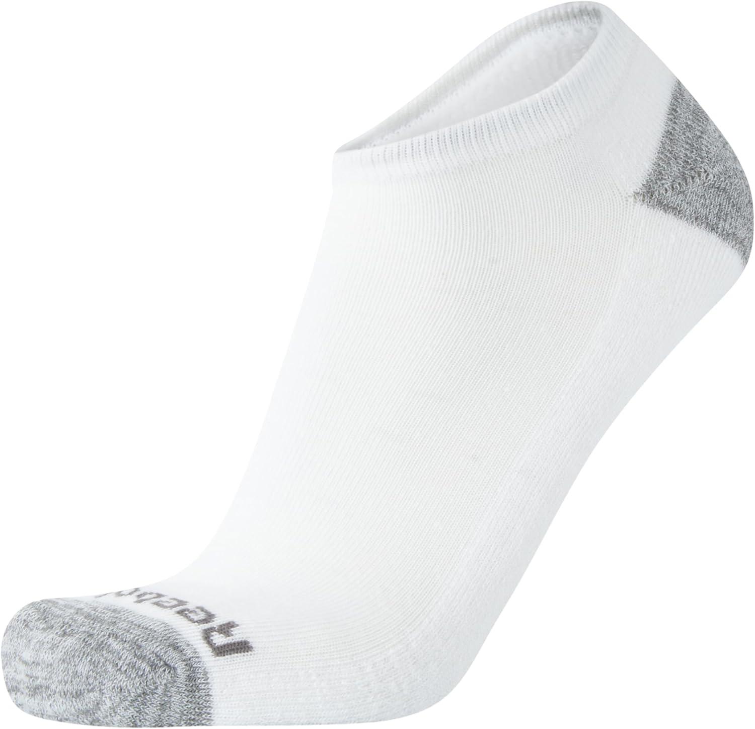 imageReebok Mens Low Cut Socks  12 Pack Performance Cushion Comfort No Show Socks  Breathable Athletic Socks for Men 6125White Assorted