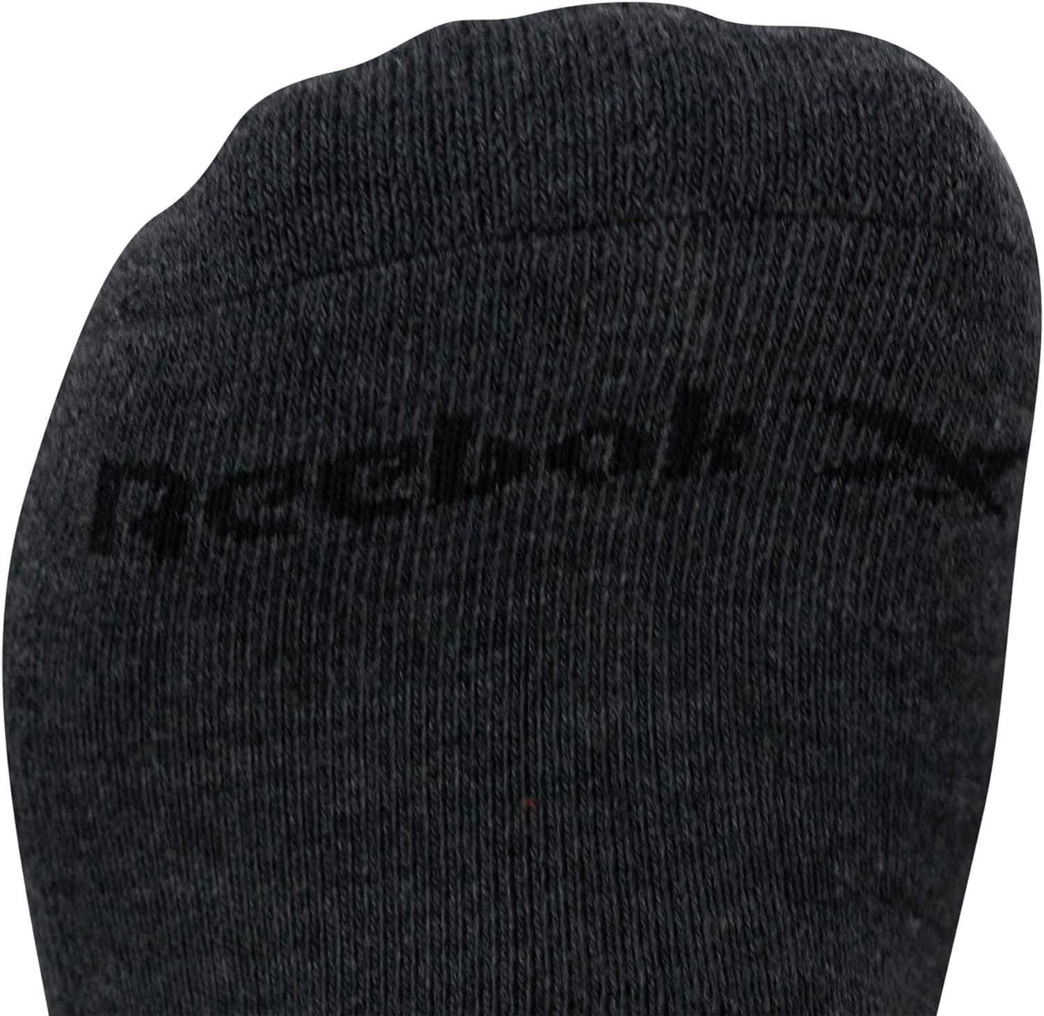 imageReebok Mens Low Cut Socks  6 Pack Basic Cushioned No Show Athletic Socks for Men Size 6125All Grey