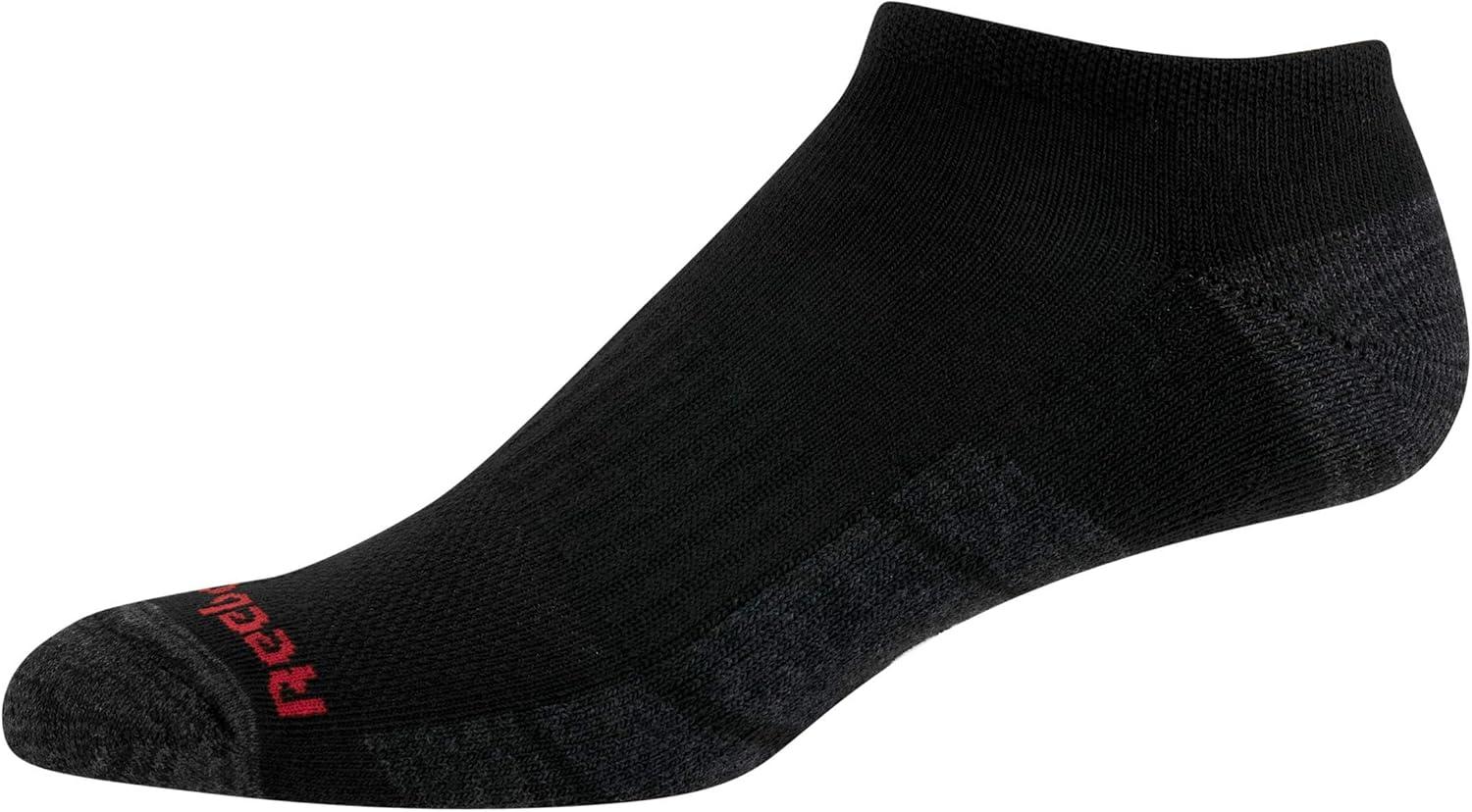 imageReebok Mens Low Cut Socks  6 Pack Basic Cushioned No Show Athletic Socks for Men Size 6125True Black