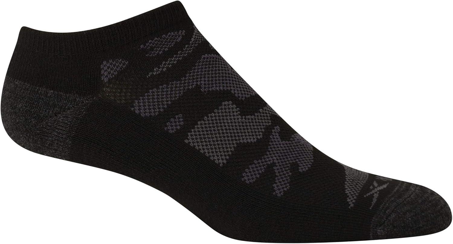 imageReebok Mens Low Cut Socks  6 Pack Basic Cushioned No Show Athletic Socks for Men Size 6125True Black Camo