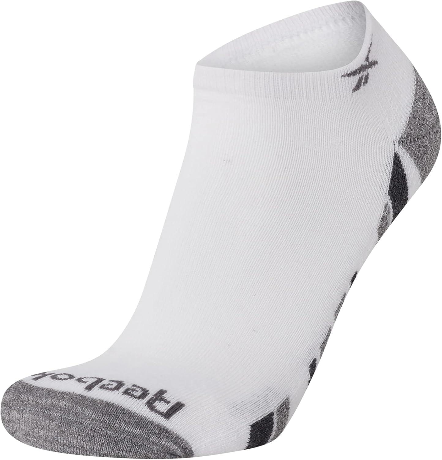 imageReebok Mens Low Cut Socks  6 Pack Basic Cushioned No Show Athletic Socks for Men Size 6125White Old