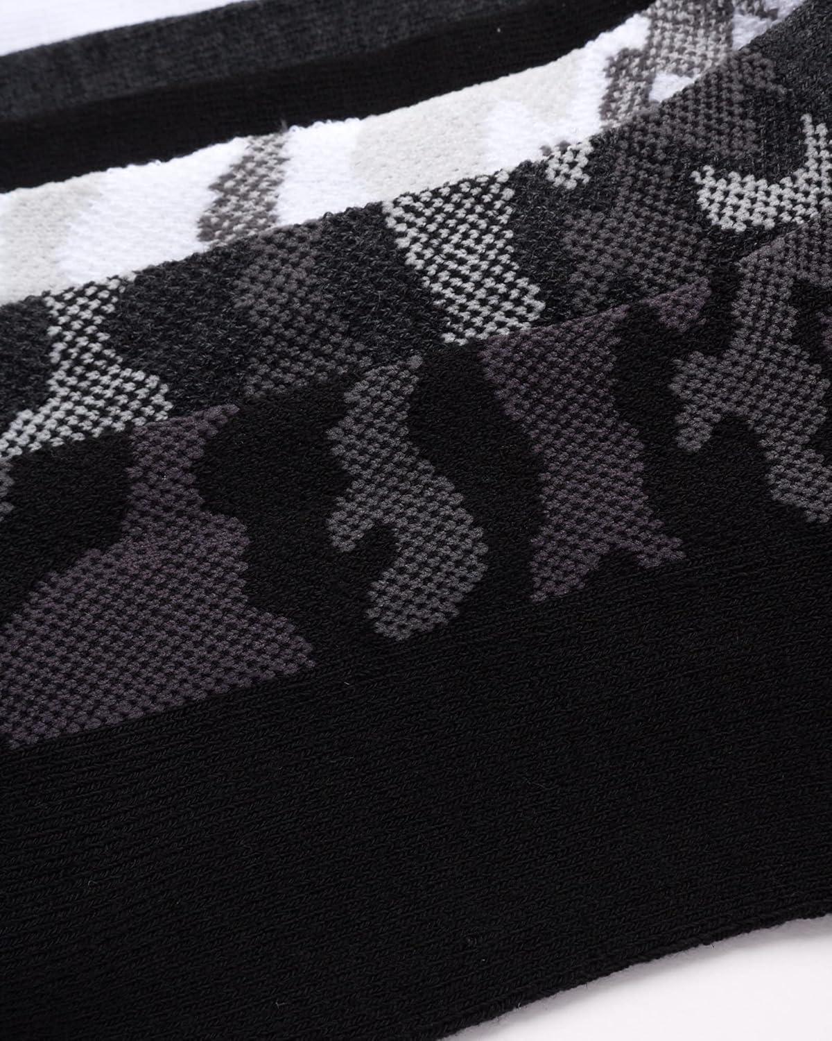 imageReebok Mens Low Cut Socks  6 Pack Basic Cushioned No Show Athletic Socks for Men Size 6125WhiteGrey Camo