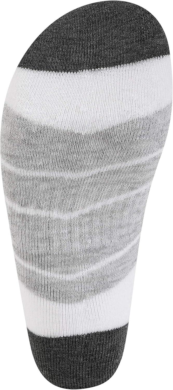 imageReebok Mens Low Cut Socks  6 Pack Basic Cushioned No Show Athletic Socks for Men Size 6125WhiteGrey Shape