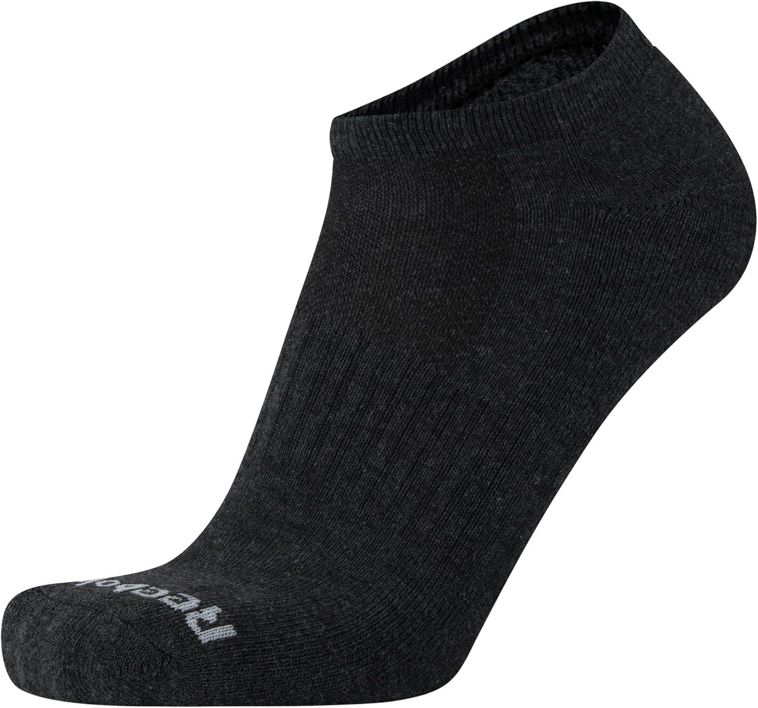 imageReebok Mens Low Cut Socks  8 Pack Stretch Performance Basic No Show  Flat Athletic Socks for Men Shoe Size 6125BlackWhiteGrey
