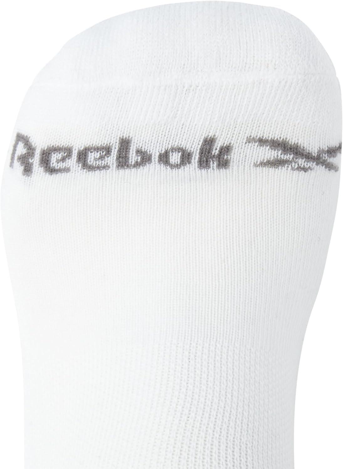 imageReebok Mens Quarter Socks  12 Pack Performance Comfort Athletic Socks  Breathable Ankle Socks for Men 6125Blackwhitegrey