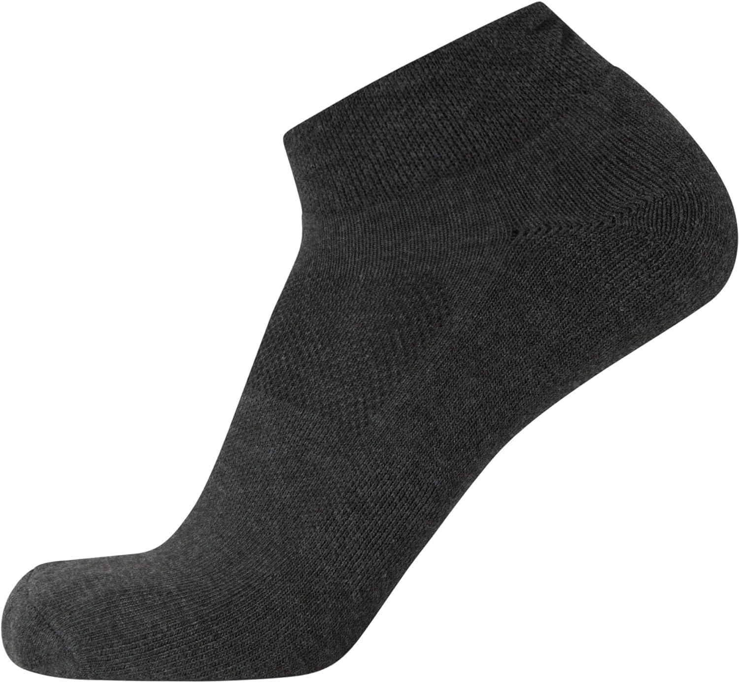 imageReebok Mens Quarter Socks  12 Pack Performance Comfort Athletic Socks  Breathable Ankle Socks for Men 6125Blackwhitegrey