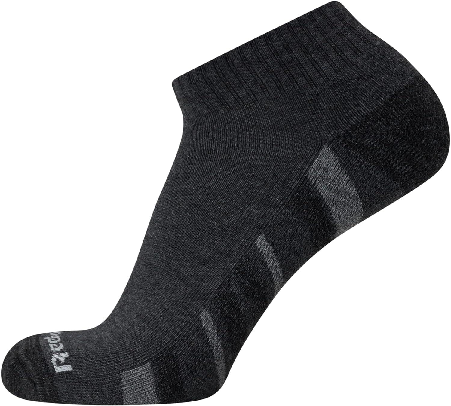 imageReebok Mens Quarter Socks  12 Pack Performance Comfort Athletic Socks  Breathable Ankle Socks for Men 6125Cool Grey