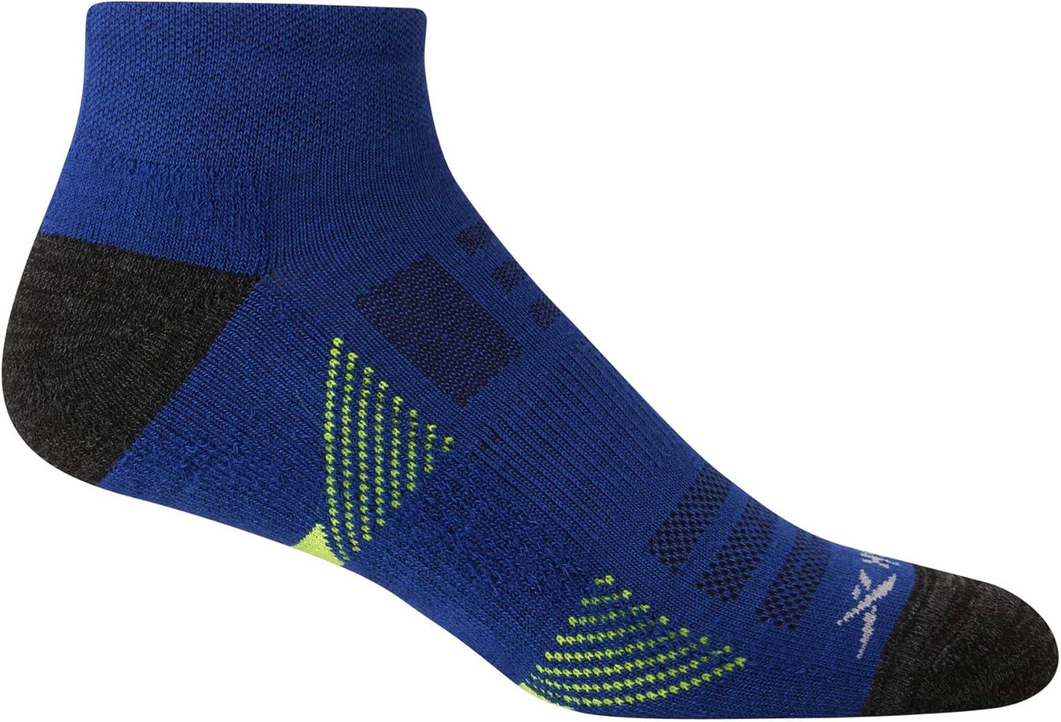 imageReebok Mens Quarter Socks  12 Pack Performance Comfort Athletic Socks  Breathable Ankle Socks for Men 6125NavyAssorted