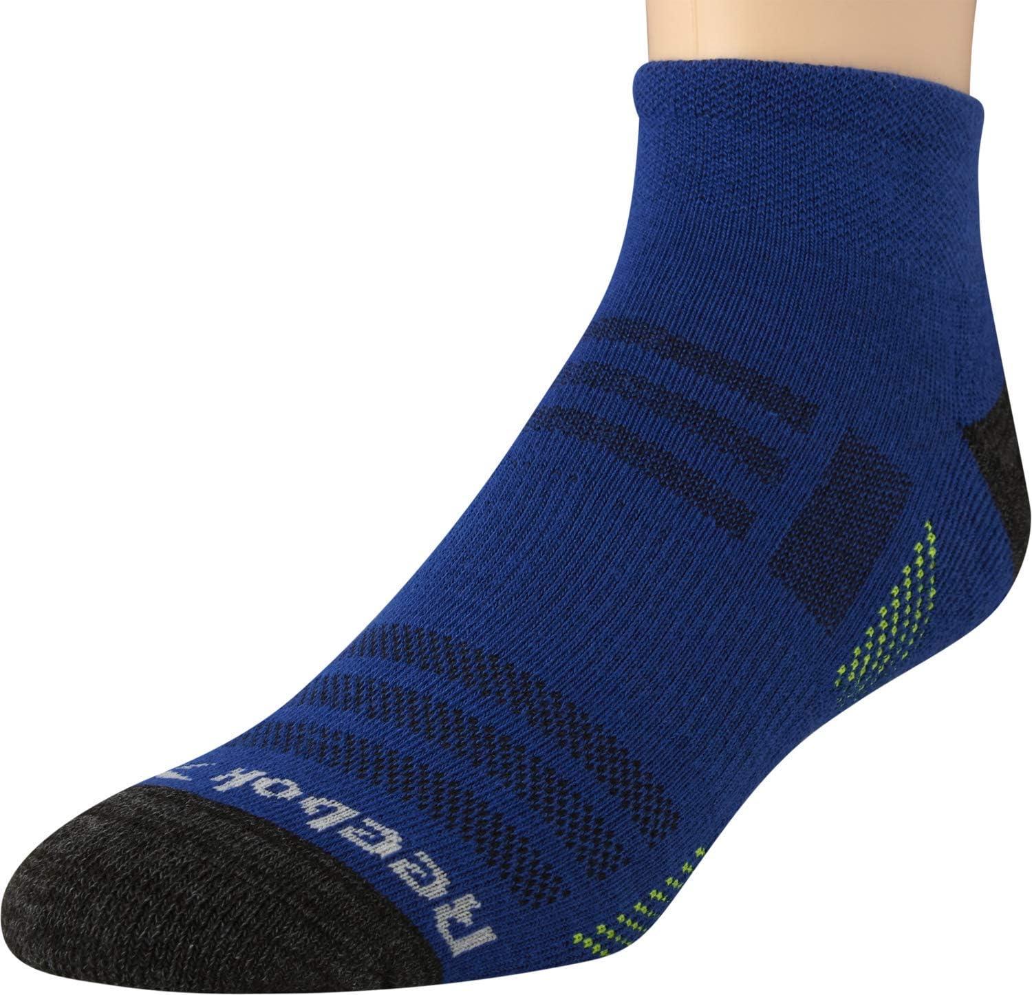 imageReebok Mens Quarter Socks  12 Pack Performance Comfort Athletic Socks  Breathable Ankle Socks for Men 6125NavyAssorted