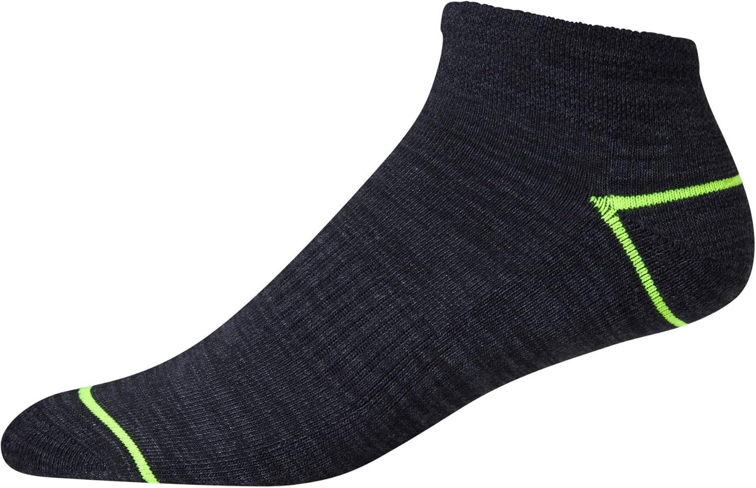 imageReebok Mens Quarter Socks  12 Pack Performance Comfort Athletic Socks  Breathable Ankle Socks for Men 6125Steel GreyBlack