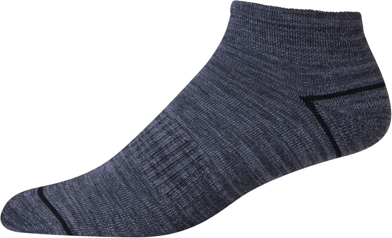 imageReebok Mens Quarter Socks  12 Pack Performance Comfort Athletic Socks  Breathable Ankle Socks for Men 6125Steel GreyBlack
