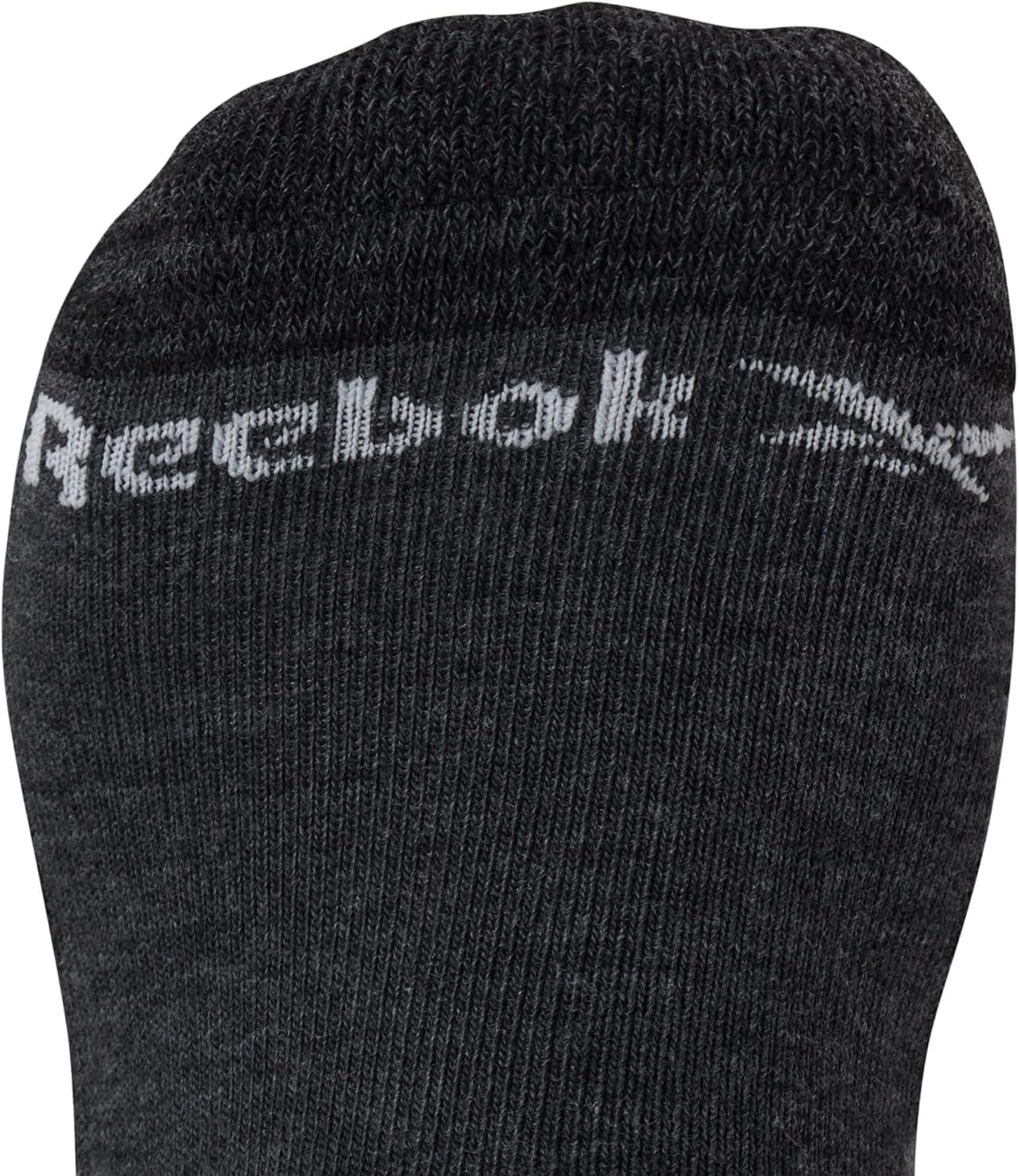 imageReebok Mens Quarter Socks  6 Pack Cushion Quarter Cut Ankle Socks for Men  Breathable Mens Athletic Socks Size 6125Classic Grey