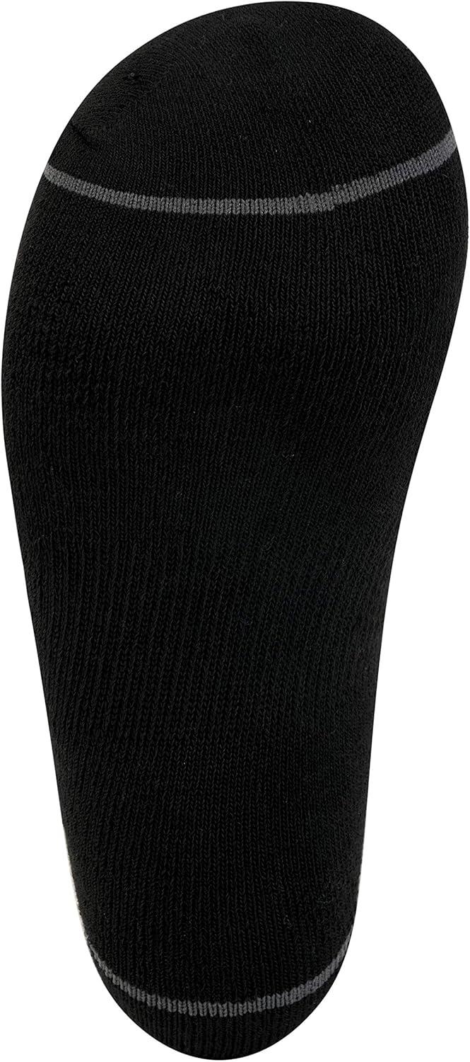imageReebok Mens Quarter Socks  6 Pack Cushion Quarter Cut Ankle Socks for Men  Breathable Mens Athletic Socks Size 6125Solid Black