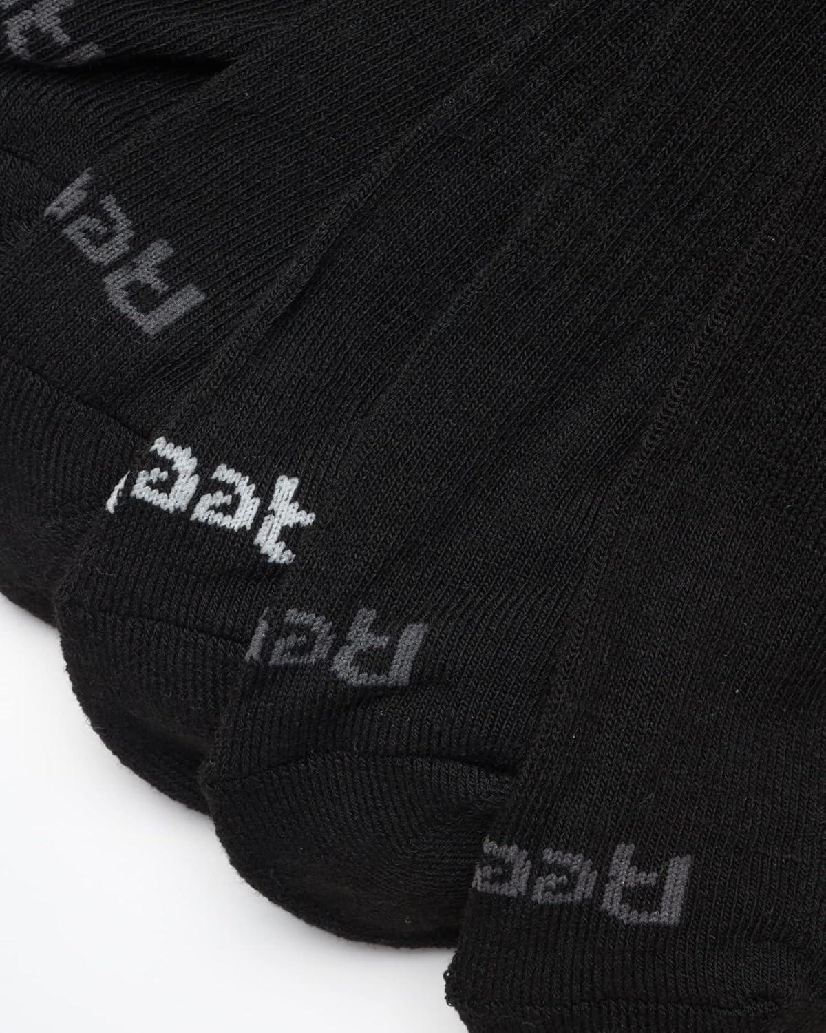 imageReebok Mens Quarter Socks  6 Pack Moisture Wicking Performance Stretch Athletic Ankle Socks for Men Sizes 6125Black Logo Multi