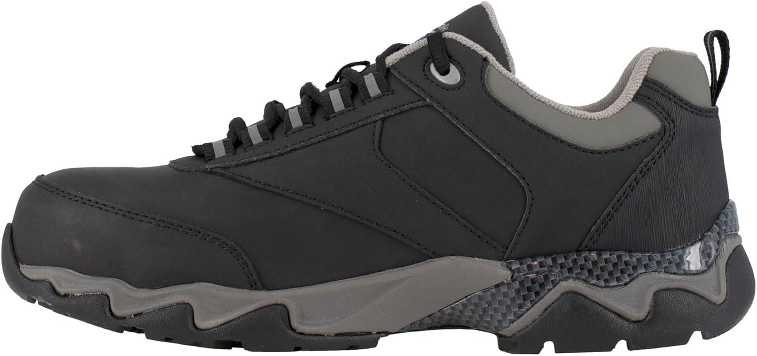 imageReebok Mens Rb1062 Beamer Safety Toe Athletic Work ShoesGreyBlackGrey