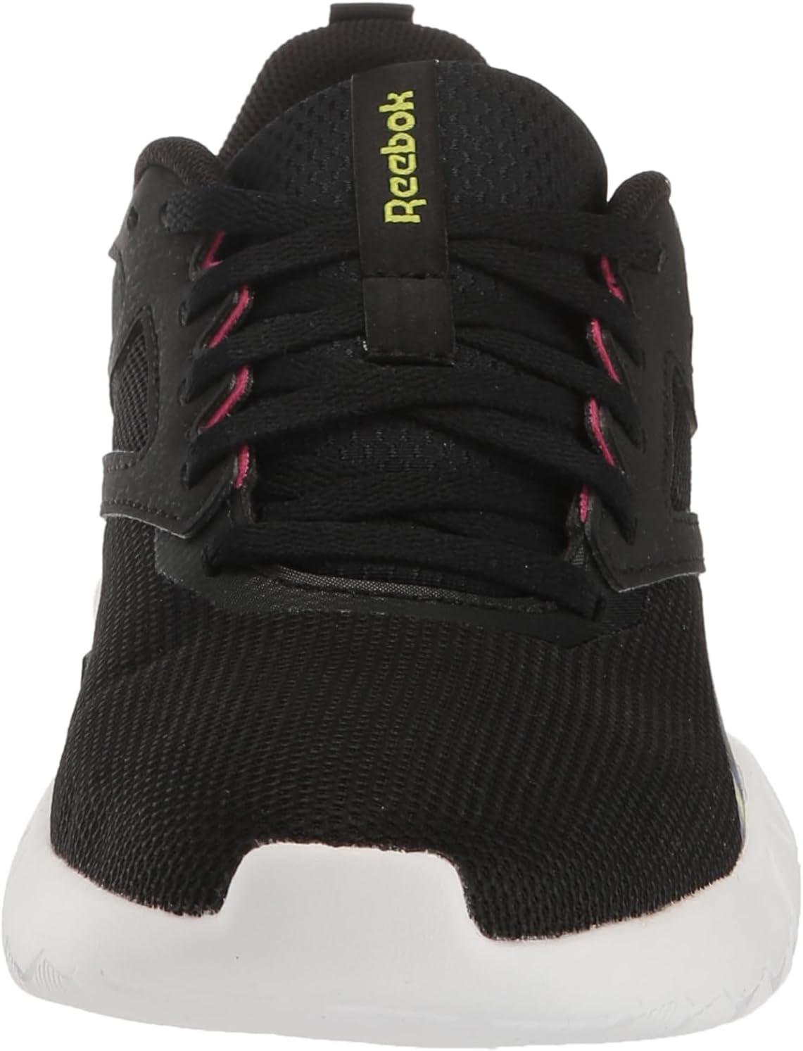 imageReebok Womens Flexagon Energy Tr 4 SneakerCore BlackAcid YellowSemi Proud Pink