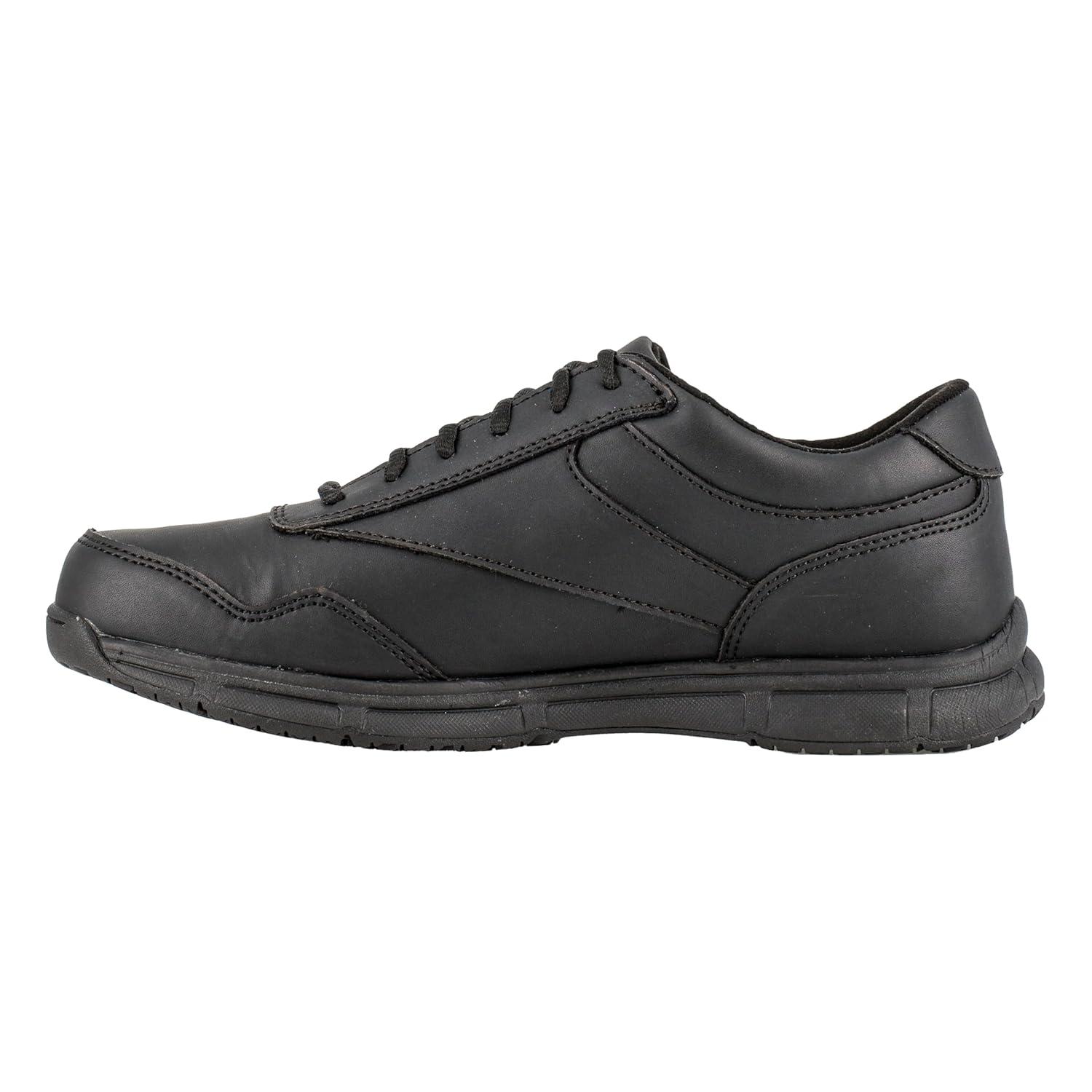 imageReebok Work Womens Jorie Lt Soft Toe SlipResistant Work Shoe Black  9 MediumBlack
