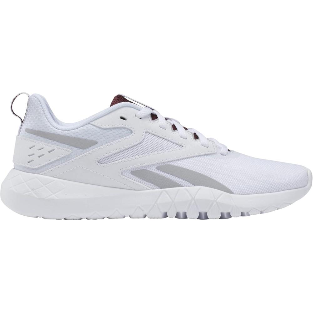 imageReebok Womens Flexagon Energy Tr 4 SneakerWhitePure GreyMaroon