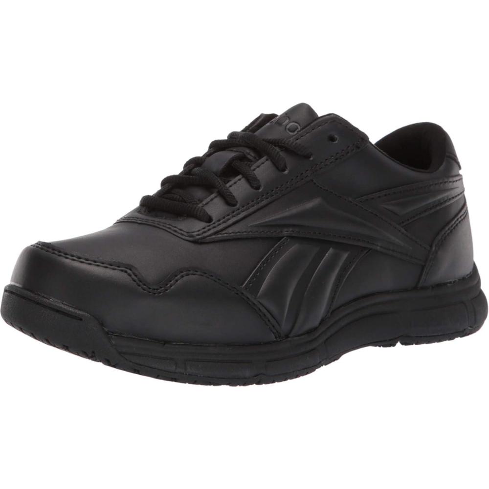 imageReebok Work Womens Jorie Lt Soft Toe SlipResistant Work Shoe Black  9 MediumBlack