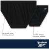 imageReebok Low Rise Mens Briefs  5 Pack Soft Cotton Underwear with Supportive Contour Pouch  Supportive Fit for Everyday WearBlackBlackBlackBlackBlack
