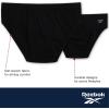 imageReebok Low Rise Mens Briefs  5 Pack Soft Cotton Underwear with Supportive Contour Pouch  Supportive Fit for Everyday WearBlackHeather GreyCharcoal Heather