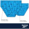 imageReebok Low Rise Mens Briefs  5 Pack Soft Cotton Underwear with Supportive Contour Pouch  Supportive Fit for Everyday WearBlackSurf the WebHeather GreyPrintBlack