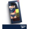 imageReebok Low Rise Mens Briefs  5 Pack Soft Cotton Underwear with Supportive Contour Pouch  Supportive Fit for Everyday WearCharcoal HeatherEvening PrimrosePrintBlack