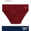 imageReebok Low Rise Mens Briefs  5 Pack Soft Cotton Underwear with Supportive Contour Pouch  Supportive Fit for Everyday WearMaritime BlueCharcoal HeatherBluePrintTibetan Red