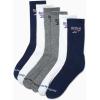 imageReebok Mens Athletic Crew Socks  5 Pack Moisture Wicking Cushioned Athletic Socks for Men with Reinforced Seams 6125Blue 6pk