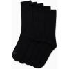 imageReebok Mens Athletic Crew Socks  5 Pack Moisture Wicking Cushioned Athletic Socks for Men with Reinforced Seams 6125Classic Black
