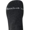 imageReebok Mens Athletic Crew Socks  5 Pack Moisture Wicking Cushioned Athletic Socks for Men with Reinforced Seams 6125Grey