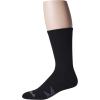 imageReebok Mens Athletic Crew Socks  5 Pack Moisture Wicking Cushioned Athletic Socks for Men with Reinforced Seams 6125Midnight Black