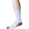 imageReebok Mens Athletic Crew Socks  5 Pack Moisture Wicking Cushioned Athletic Socks for Men with Reinforced Seams 6125Pure White