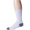 imageReebok Mens Athletic Crew Socks  5 Pack Moisture Wicking Cushioned Athletic Socks for Men with Reinforced Seams 6125Pure White