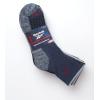 imageReebok Mens Athletic Socks  Cushion High Quarter Cut Socks 6 PackBlueBlackGrey