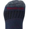 imageReebok Mens Athletic Socks  Cushion High Quarter Cut Socks 6 PackBlueBlackGrey