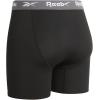 imageReebok Mens Boxer Briefs  3 Pack Comfort Stretch Sustainable Underwear Boxers for Men with Contour Pouch Sizes SXLBlackBlackened PearlBlack