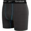 imageReebok Mens Boxer Briefs  3 Pack Comfort Stretch Sustainable Underwear Boxers for Men with Contour Pouch Sizes SXLMagnetBlackBlue