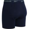 imageReebok Mens Boxer Briefs  3 Pack Comfort Stretch Sustainable Underwear Boxers for Men with Contour Pouch Sizes SXLMaritime BlueDark ForestMaritime Blue
