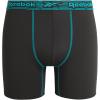 imageReebok Mens Boxer Briefs  3 Pack Stretch Moisture Wicking Mens Underwear with Contour Pouch Boxers for Men Sizes SXL Size Small 3pk BlackBlue DephtsDeep Lake