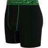 imageReebok Mens Boxer Briefs  3 Pack Stretch Moisture Wicking Mens Underwear with Contour Pouch Boxers for Men Sizes SXL3pk BlackCharcoal GreyGreen Stitch