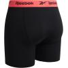 imageReebok Mens Boxer Briefs  3 Pack Stretch Moisture Wicking Mens Underwear with Contour Pouch Boxers for Men Sizes SXLAll Black