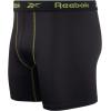imageReebok Mens Boxer Briefs  3 Pack Stretch Moisture Wicking Mens Underwear with Contour Pouch Boxers for Men Sizes SXLBlack