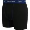 imageReebok Mens Boxer Briefs  3 Pack Stretch Moisture Wicking Mens Underwear with Contour Pouch Boxers for Men Sizes SXLBlackBlackBlue Depths