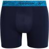 imageReebok Mens Boxer Briefs  3 Pack Stretch Moisture Wicking Mens Underwear with Contour Pouch Boxers for Men Sizes SXLBlackMaritime BlueBlue Danube