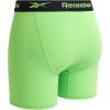 imageReebok Mens Boxer Briefs  3 Pack Stretch Moisture Wicking Mens Underwear with Contour Pouch Boxers for Men Sizes SXLBlackened Pearl Green Flash Black