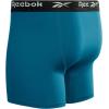 imageReebok Mens Boxer Briefs  3 Pack Stretch Moisture Wicking Mens Underwear with Contour Pouch Boxers for Men Sizes SXLBlue