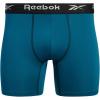 imageReebok Mens Boxer Briefs  3 Pack Stretch Moisture Wicking Mens Underwear with Contour Pouch Boxers for Men Sizes SXLBlue