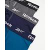 imageReebok Mens Boxer Briefs  3 Pack Stretch Moisture Wicking Mens Underwear with Contour Pouch Boxers for Men Sizes SXLBlueNavyGrey